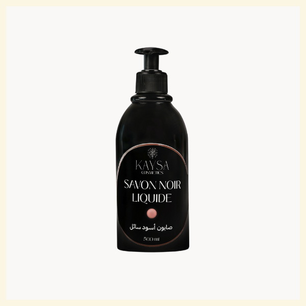 Savon noir liquide