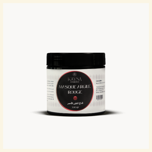 Masque argile rouge